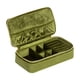 thumbnail image 3 of Organizador de joyas con doble cremallera, separador extraíble, portátil, de terciopelo. Aguacate Verde, 3 of 9