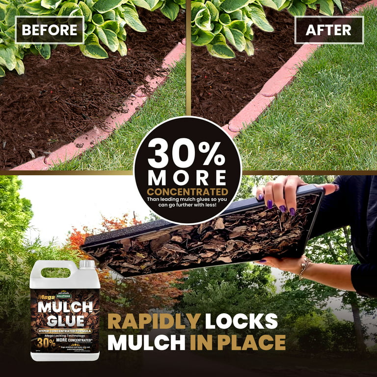 Can You Use Mulch Glue On Landscaping Rocks?
