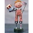 thumbnail image 3 of Lori Mitchell Land That I Love - One Figurine 5.5 Inch, Polyresin - American Flag Uncle Sam Hat 11146, 3 of 3