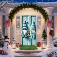 thumbnail image 6 of YingTaiLi Christmas Door Cover Holiday Decoration 35.4x70.9in Polyester Durable Widely Used for Front/Indoor Doors Walls Festive Decor, 6 of 6