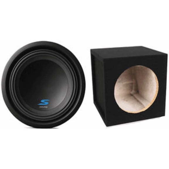 Alpine S-W10D2 Car Subwoofer 1800W 10" Dual 2 Ohm Car Subwoofer with Sealed BoxAlpine S-W10D2 Car Subwoofer 1800W 10" Dual 2 Ohm Car Subwoofer with Sealed Box