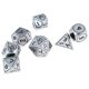 thumbnail image 3 of 14mm Metal Polyhedral Dados Poliédricos D8 D10 D12 D20 para de (7 Pedazos) H, 3 of 8
