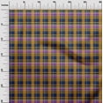 thumbnail image 2 of oneOone Viscose Chiffon Fabric Madras Check Printed Fabric 1 Yard 42 Inch Wide, 2 of 4