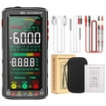 thumbnail image 1 of Multifunctional Tester Screen Digital Multimeter Tester Ammeter 6000 Counts Large Screen Digital Multimeter Smart Burn Rechargeable Universal Meter Reverse Display, 1 of 3