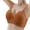 Brown, variant on Women's Fashion Casual Breathable Tube Top Bra Without Steel Ring, Lace Stitching, Adjustable Shoulder Straps, Suitable for Daily Wear, Multiple Sizes