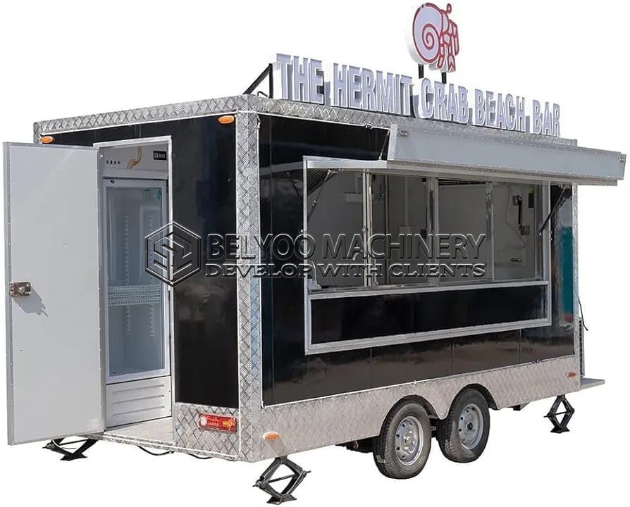 BELYOO Stainless Steel Commercial Catering Equipment Cart | Food Service Kitchen Use
