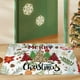thumbnail image 4 of Tapete de Árbol de Navidad | Alfombra de Cocina de Poliéster Antideslizante de 40 X 60 Cm de Grosor, Acolchada y Antifatiga | Alfombra Absorbente para Baño, Entrada, Lavandería, Porche y Decoración N, 4 of 6