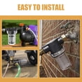 thumbnail image 2 of 1 Set Garden Hose Filter Cylindrical Inline Water Filter For Watering Plants, 2 of 9
