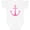 AA-White, variant on Inktastic Anchor Nautical Pink Girls Baby Bodysuit