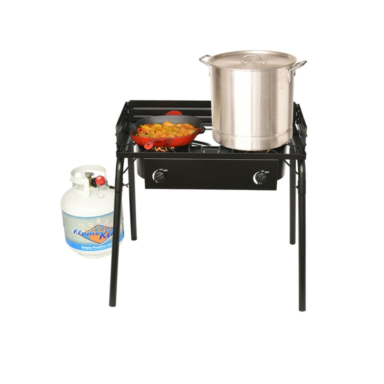 CAMP GEEKS】 TFO-2UNIT.flame Flame King Standup 2 Burner