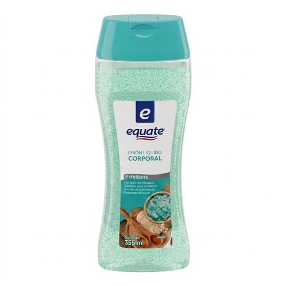 Jabón líquido Equate corporal exfoliante 355 ml