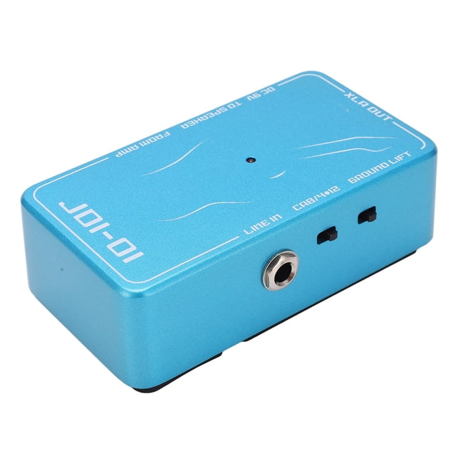 Passive DI Box, JDI-01 Simulation Guitar Effect Pedal DC9V Or 48V Professional For Electric Guitar