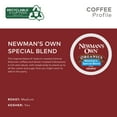 thumbnail image 3 of Newman's Own Organics Special Blend Coffee, Single Serve Keurig K-Cup Pods, Medium Roast, 96 Count, 3 of 11