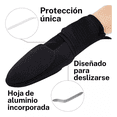 thumbnail image 4 of Guantes Deslizantes Para Manos Deportivas con fugas, Negro, 4 of 5