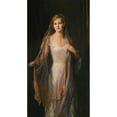 thumbnail image 2 of Philip Alexius de László 10x14 Black Ornate Wood Framed Double Matted Museum Art Print Titled: Portrait of Edith Hope Iselin (1930), 2 of 5