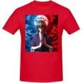 thumbnail image 1 of Rurouni Kenshin Chemise Homme Personnalisée Col Rond Manches Courtes T-Shirt Cool Décontracté Hauts Gris Foncé, 1 of 1