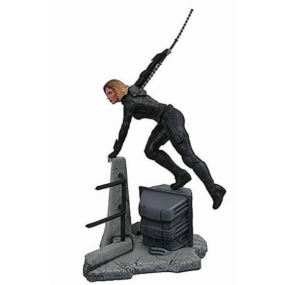 DIAMOND SELECT TOYS Marvel Gallery: Avengers Infinity War Movie Black Widow PVC Diorama Figure