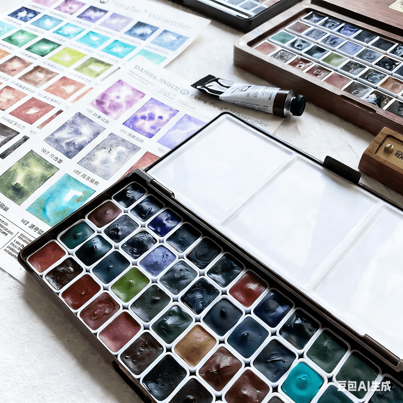Daniel Smith  Primatek Watercolor Handcrafted 48 Colors 1ml Artist Professional Watercolor Paint