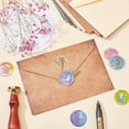thumbnail image 5 of 1PC Brass Sealing Wax Seal Stamp Removable Wood Handle Word Made with Love Pattern 25mm, 5 of 5