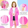 thumbnail image 2 of EcoNesxp Waterproof raincoat EVA raincoat for boys and girls, 2 of 5