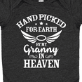thumbnail image 4 of Inktastic Handpicked for Earth by My Granny in Heaven with Angel Wings Boys or Girls Baby Bodysuit, 4 of 5