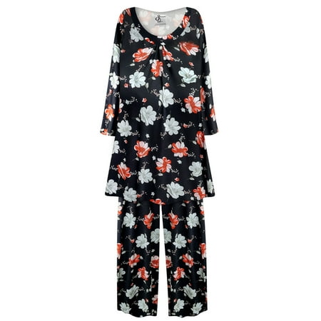 

Plus Size 3x Extra Tall Nightgowns for Women Sleepshirt Long Sleeve Pajama Soft Sleep Dress Night Bloom Print Loungewear