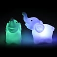 thumbnail image 4 of 2PCS Elephant-Shape LED Night Lights,RGB Color-Changing Bedside Lamp Romantic Decor Light for Bedside Bedroom Party Gift, 4 of 8