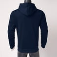 thumbnail image 4 of JIANJIA Mens T-Shirts Solid Color Hoodie Long Sleeve Casual Autumn Winter Tops Holiday Wear, 4 of 4