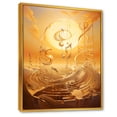 thumbnail image 2 of Designart "Surreal Serenade In The Solar Landscape I" Surrealism Floater Framed Canvas Art Print, 2 of 5