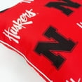 thumbnail image 4 of Nebraska Cornhuskers 16" x 16" Decorative Pillow Pair, 4 of 5
