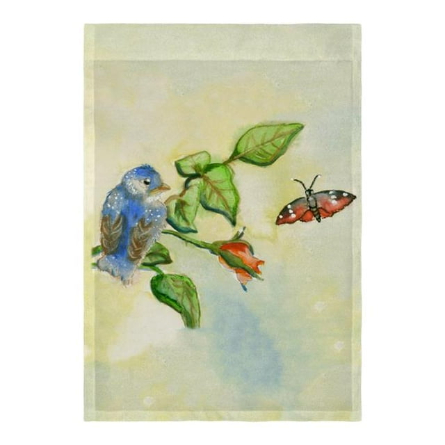 Betsy Drake FL249G Drapeau Bluebird - 28 x 40 Po.