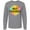AC-Heather Grey, variant on Inktastic Mele Kalikimaka Long Sleeve T-Shirt
