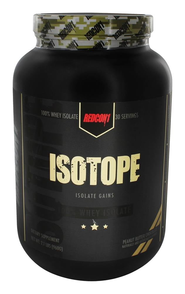 Redcon1 Isotope 100 Whey Isolate Powder Peanut Butter Chocolate 2.