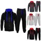 black and red tracksuit bottoms
