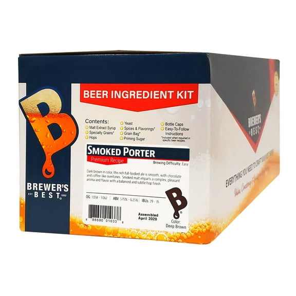 Smoked Porter Homebrew Beer Ingredient Kit