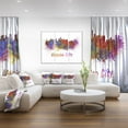 thumbnail image 3 of Design Art Mexico City Skyline Canvas Print, 3 of 3