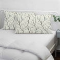 thumbnail image 4 of Pastoral Botanical Lumar Pillow Covers, Vintage Branch Birds Floral Soft Breathable Throw Pillow Cases with Invisible Zipper, Decorative Pillowcase Pillows Protectors for Sofa Bed Chair 16"x24", 4 of 9