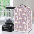 thumbnail image 5 of HELLHERO Little Rabbit and Carrot Univesal Blender Cover with Cover Protection Polyester Coffee Machine Dust Cover, 5 of 6
