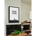 thumbnail image 4 of "NY Black" Framed Painting Print, 4 of 5