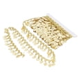 thumbnail image 4 of DIY Trim Decoration,Gold Leaf Garland 10 Metal Leaf Ribbon Trim Gold Leaf Trim Ribbons True to Its Promise, 4 of 14