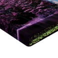thumbnail image 2 of Ambesonne Lavender Fitted Sheet 2 Pcs Set, Purple Trees by Lake, California King, Purple, 2 of 3