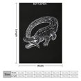thumbnail image 2 of Catfish And The Bottlemen Luxury Flannel Blanket - Super Soft Anti-Static Plush Warm Blanket for Sofa Bed - Extra Large Cozy Blanket for Men and Women, Home Decor Gift., 2 of 9