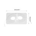 thumbnail image 3 of Almohadilla de electrodo para máscara de ojos interfaz de 2mm almohadillas de electrodos con adhesivo para máquina para fisioterapia masajeador TENS ANGGREK Otros, 3 of 8