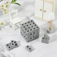 thumbnail image 6 of 1Set 60Pcs Mini Polymer Clay Bricks Dollhouse Furniture Accessories Dark Gray 28.5x14x9mm, 6 of 6