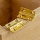 thumbnail image 5 of 35 Piezas de Bisagras Mini de Cobre Puro para Conectores de Cajones de Muebles, Plata, 5 of 6