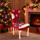 thumbnail image 4 of Fundas Navideñas Estampadas para Sillas | Fundas Elásticas Que Cubren Completamente El Asiento | Fundas para Mesa y Sillas de Comedor | Fundas Antideslizantes y Resistentes a La Suciedad para Taburet, 4 of 6