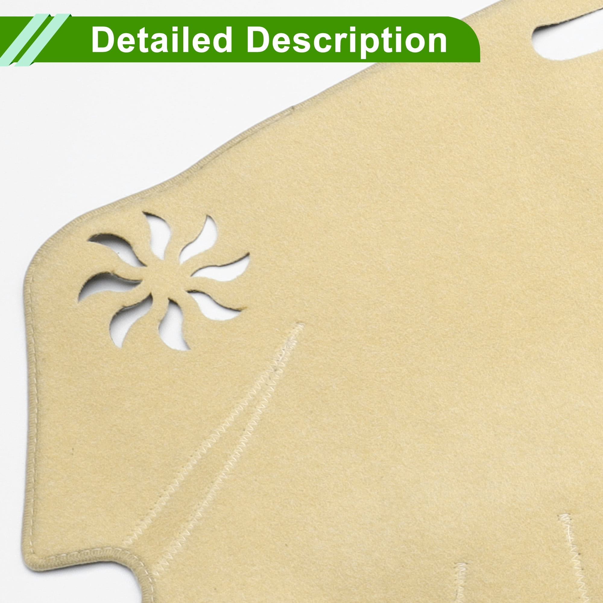 Dashboard Cover for Toyota Camry 2007-2011 Non-Slip Interior Dash Cover Mat Polyester Silicone
