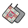 thumbnail image 2 of Carolines Treasures CK5144PTHD Owyhee Bob Cat Love Pair of Pot Holders 7.5HX7.5W multicolor, 2 of 4
