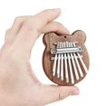 thumbnail image 5 of Piano de madera maciza Piano Kalimba de 8 teclas para principiantes adultos Feliz Sencillez, 5 of 5