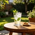 thumbnail image 4 of 6pcs Mint Textured Liqueur Glass Beer Mug Household Juices Drink Mug, 4 of 7